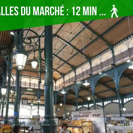 Loc Trotteur Le Fleur Des Champs F2 Cosy, Gare Sncf De Apartment